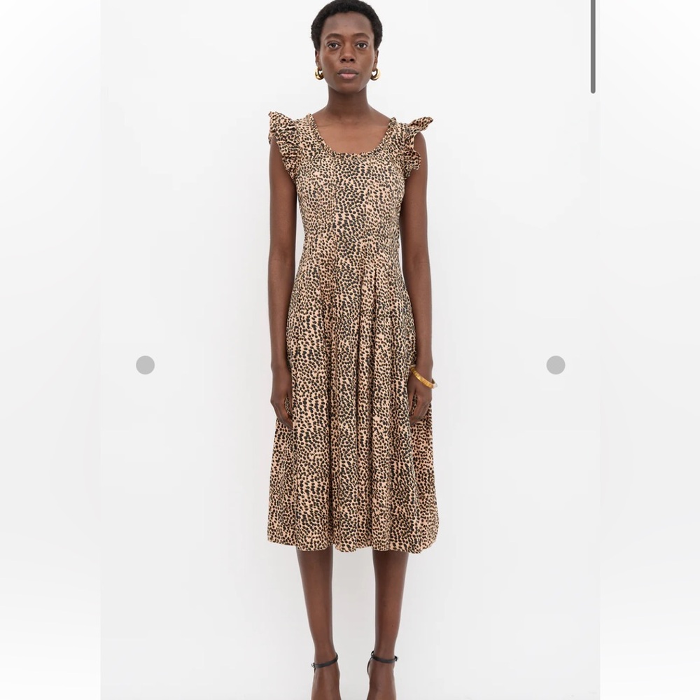 Ulla Johnson Camille Dress in Cheetah